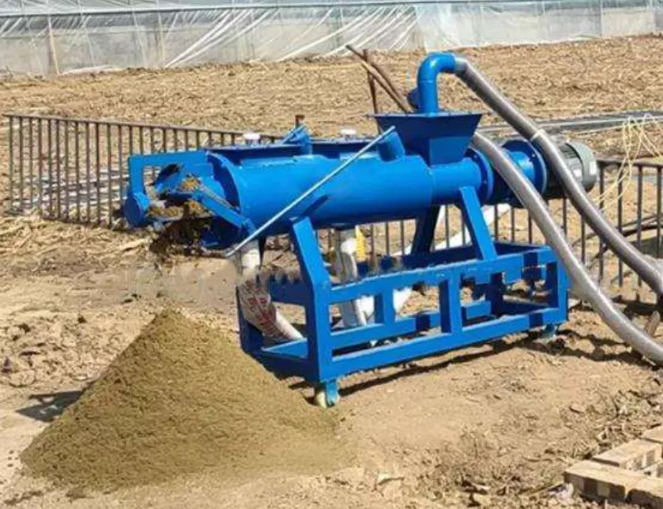 Сепаратор, шнековый обезвоживатель 7.5кВт / Модель 300